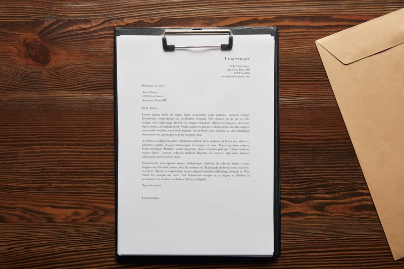 Cover Letters